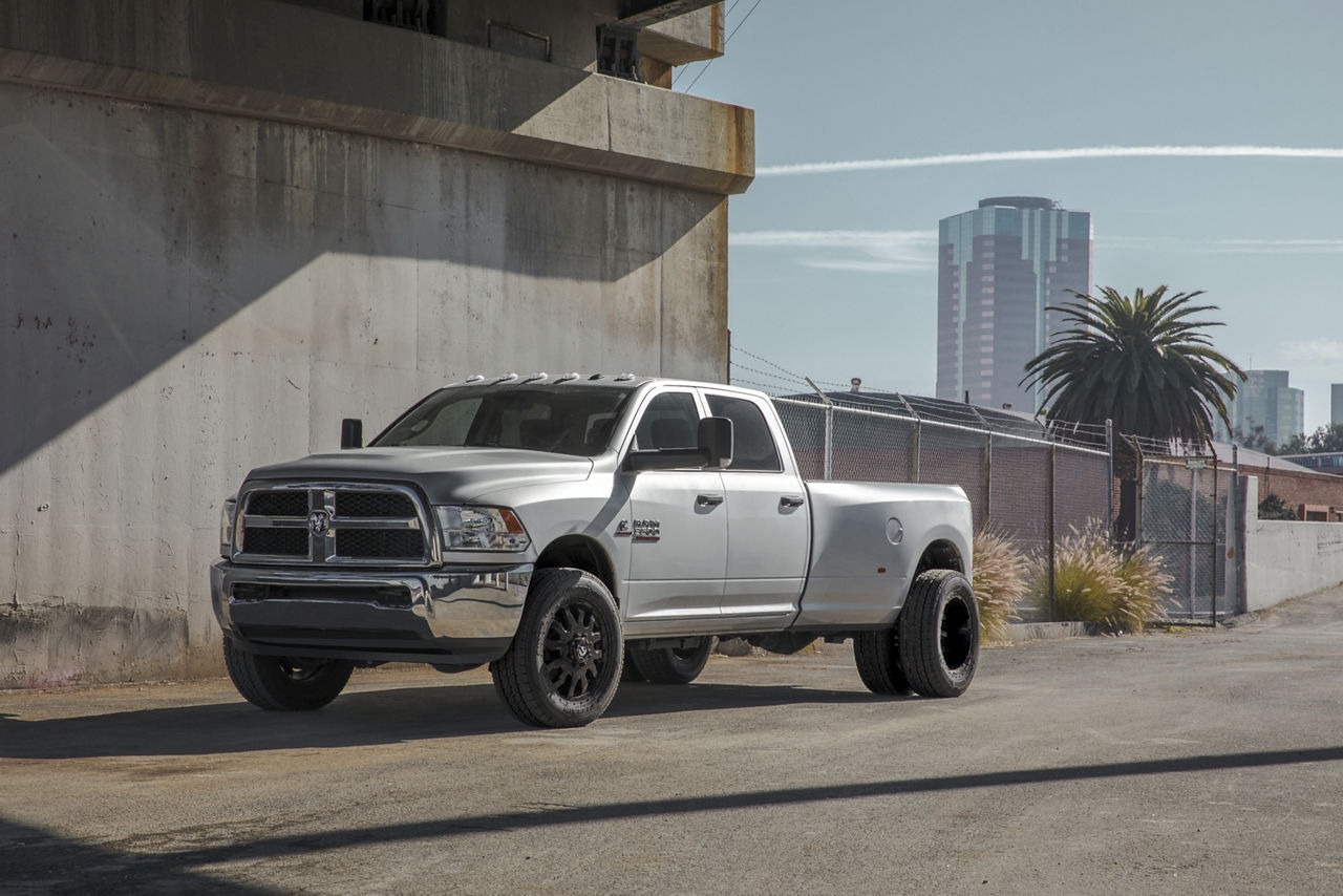 2013 Ram 3500 Dually Fuel BLITZ Black Fuel OffRoad Wheels